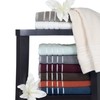 Hastings Home 6-piece 100-percent Cotton Towel Set with 2 Bath Towels, 2 Hand Towels and 2 Washcloths (Black) 625524AAW